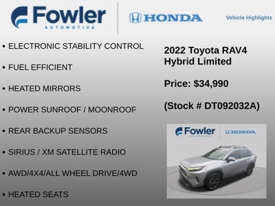 2022 Toyota RAV4 Hybrid Limited