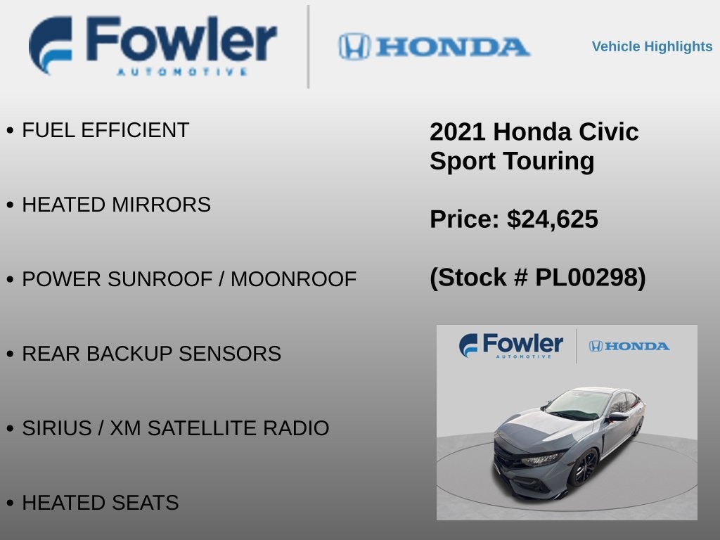 2021 Honda Civic Sport Touring