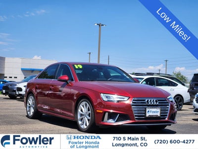 2019 Audi A4 2.0T Premium Plus quattro