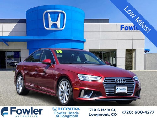 2019 Audi A4 2.0T Premium Plus quattro