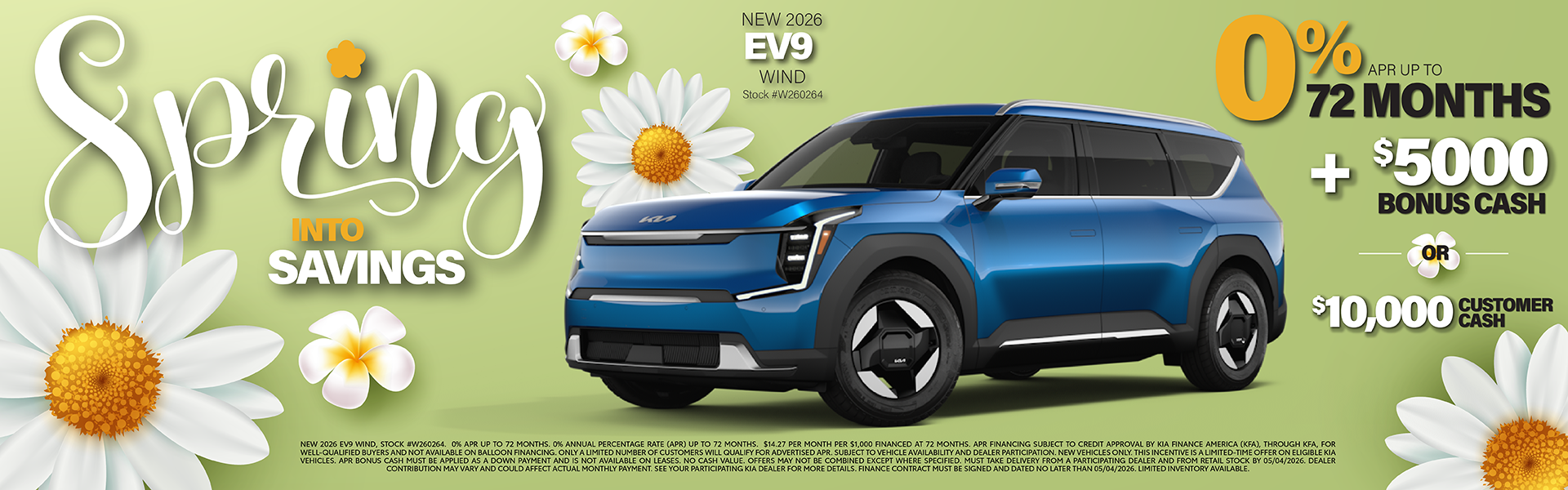 Kia EV9 Finance Offer