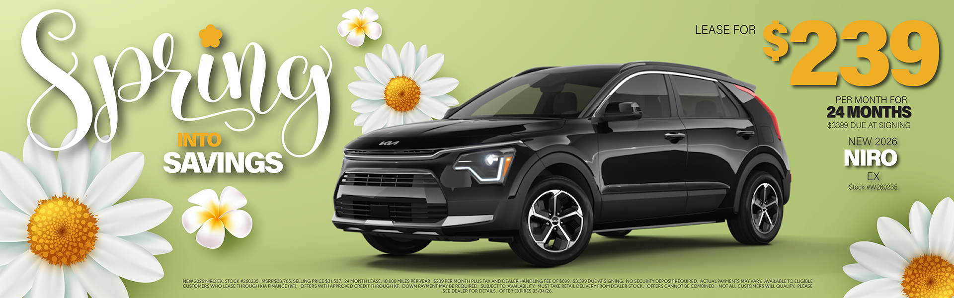 Kia Niro Lease Offer