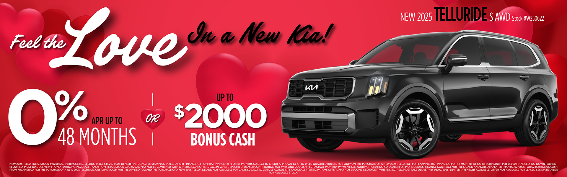 New 2025 Telluride Finance Offer