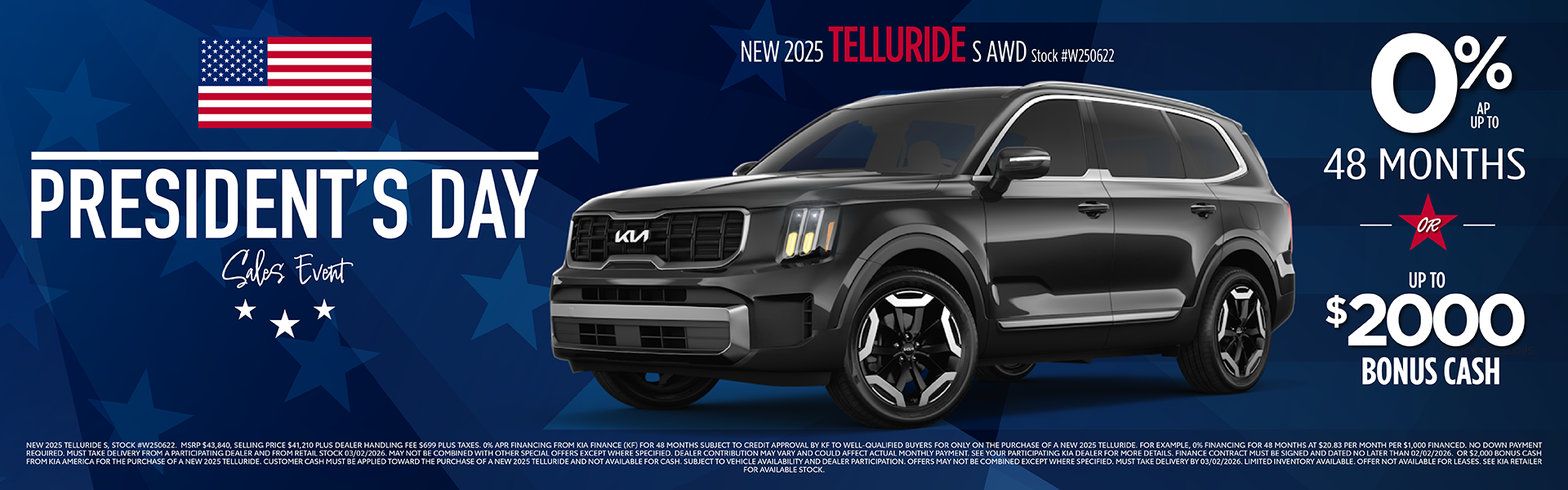 New 2025 Telluride Finance Offer
