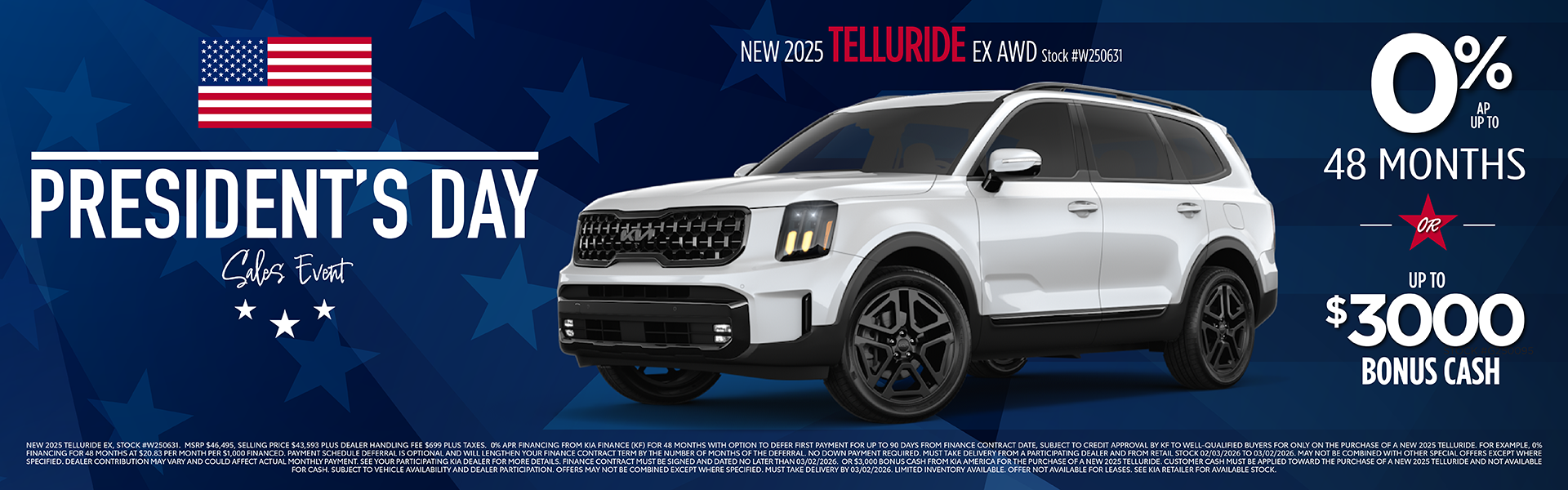 New 2025 Telluride Finance Offer 2