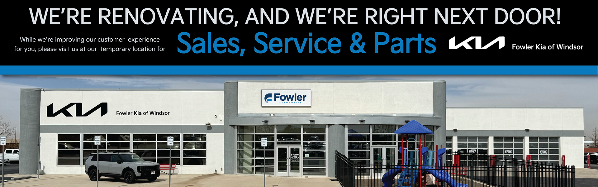 We're Renovating, and We're Right Next Door!