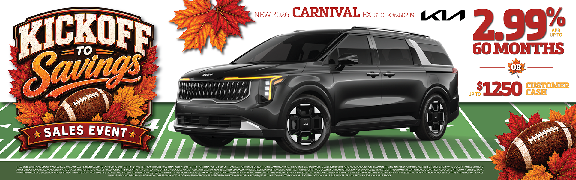 Carnival Finance or Bonus Cash Offer