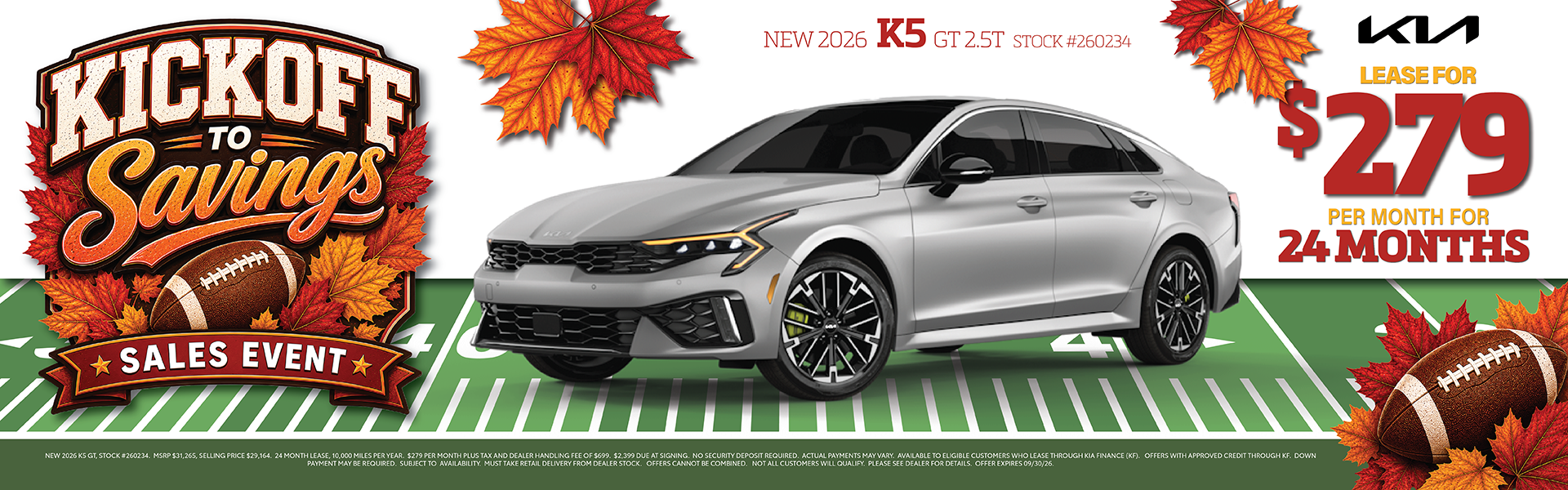 K5 Lease Offer